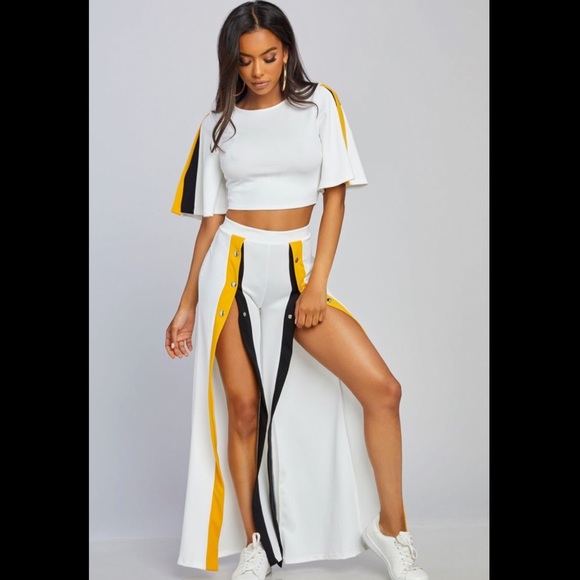 High leg slit set - Picture 4 of 4